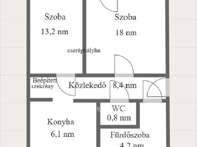 Eladó lakás Dombóvár 55 nm