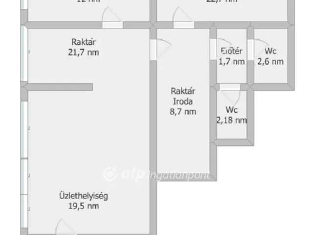 Eladó kereskedelmi és ipari ingatlan Szekszárd 98 nm
