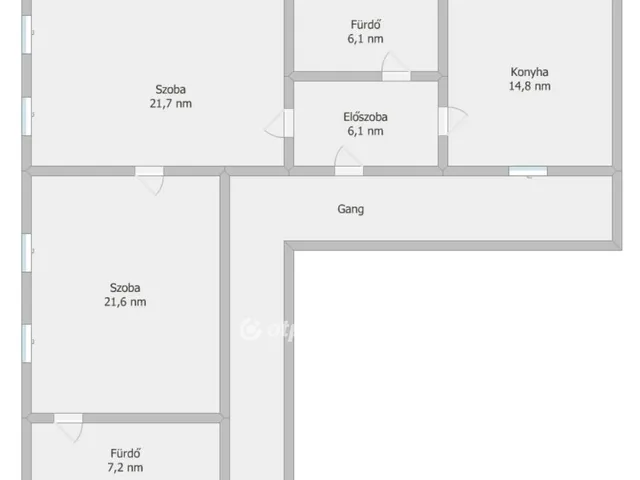 Eladó ház Őcsény 77 nm