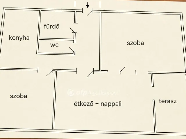 Eladó lakás Baja 78 nm