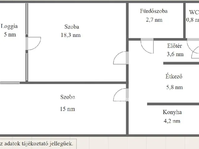 Eladó lakás Dombóvár 52 nm