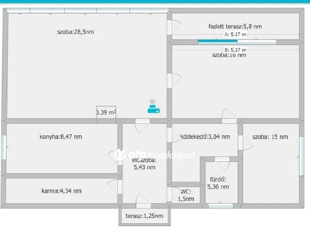 Kiadó ház Szekszárd, Parászta 88 nm