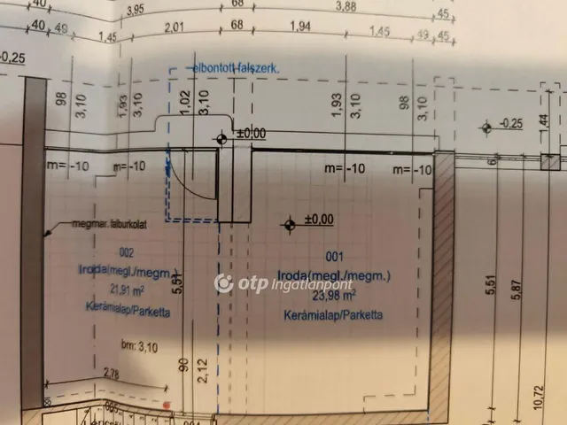 Kiadó kereskedelmi és ipari ingatlan Szekszárd 47 nm