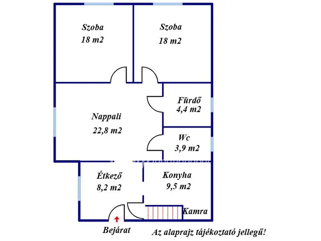 Eladó ház Baja 84 nm