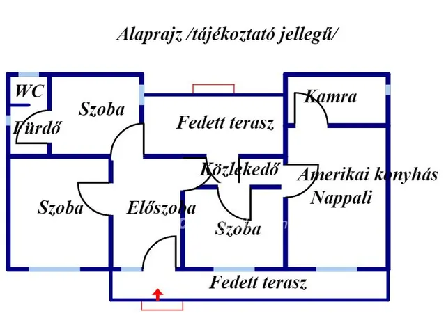 Eladó ház Tépe, lakóövezet 110 nm