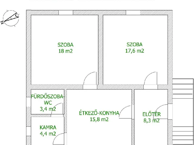 Eladó ház Hajdúdorog 67 nm