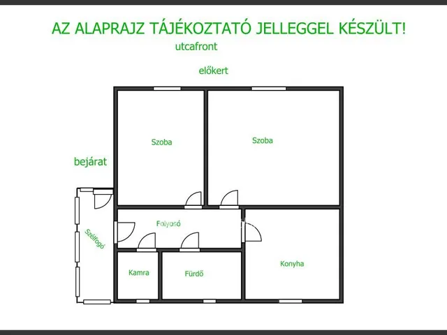 Eladó ház Komádi 56 nm