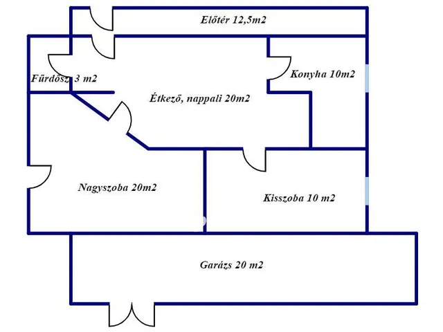 Eladó ház Debrecen 60 nm