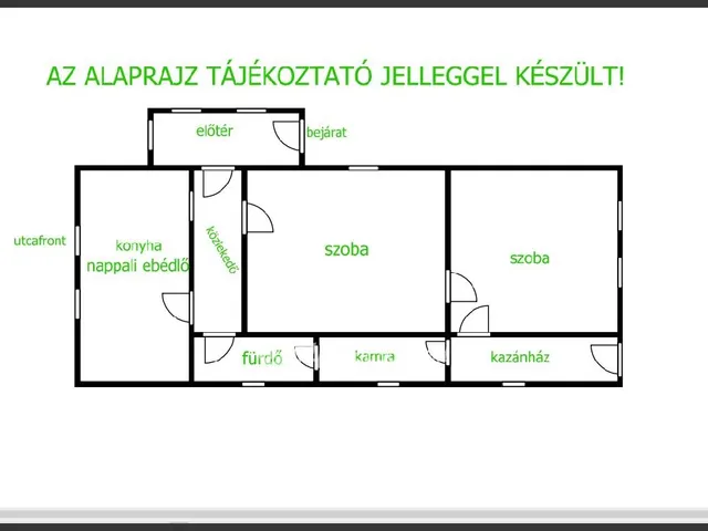 Eladó ház Tiszavasvári 80 nm