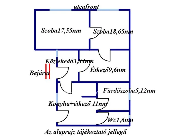Eladó ház Gáborján 67 nm