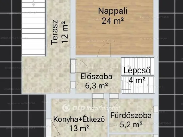 Eladó ház Hajdúsámson 92 nm