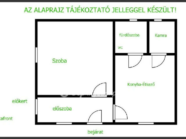 Eladó ház Hajdúdorog, Város közepe 52 nm