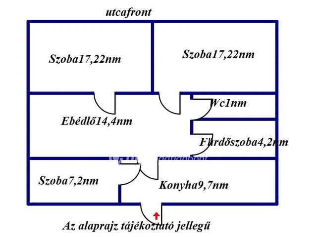 Eladó ház Zsáka, központhoz közel 70 nm