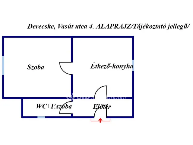 Eladó ház Derecske 46 nm