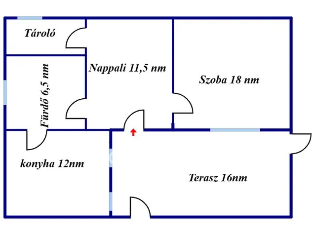 Eladó ház Hajdúszoboszló 57 nm