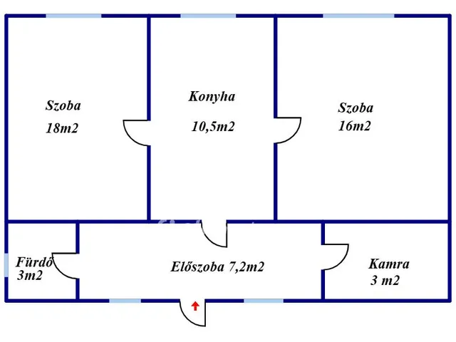 Eladó ház Mikepércs 58 nm