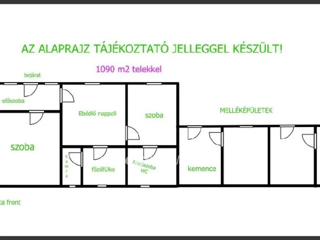 Eladó ház Hajdúböszörmény 69 nm