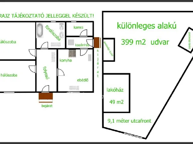 Eladó ház Hajdúnánás 50 nm