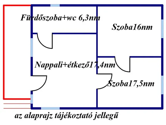 Eladó ház Nyírábrány 57 nm
