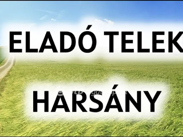 Eladó telek Harsány 1959 nm