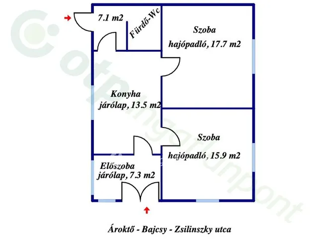 Eladó ház Ároktő 65 nm