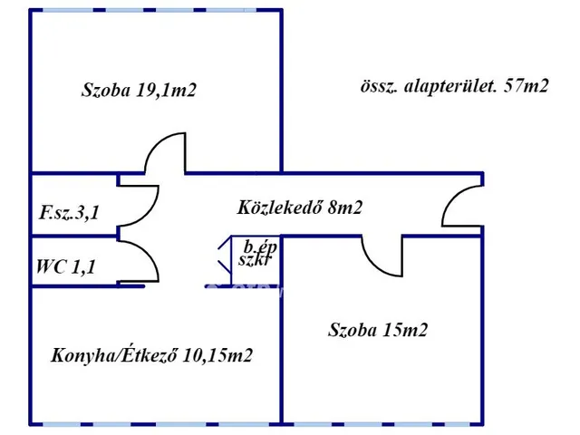 Eladó lakás Sárospatak 57 nm