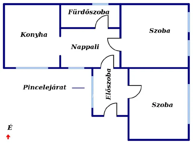 Eladó ház Sajókaza 60 nm