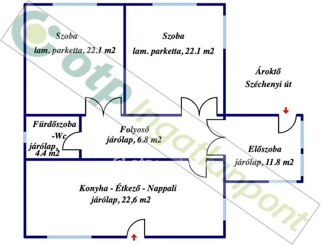 Eladó ház Ároktő 90 nm