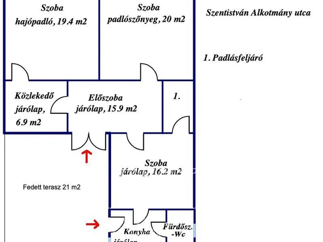 Eladó ház Szentistván 95 nm
