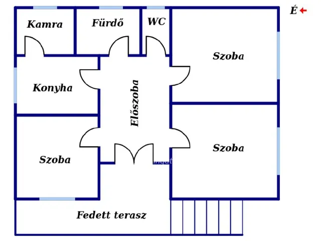 Eladó ház Szuhogy 76 nm