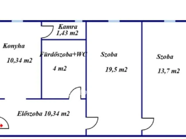 Eladó lakás Miskolc, Erdő mellett 54 nm
