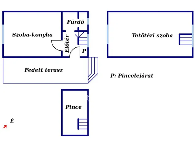 Eladó üdülő és hétvégi ház Kazincbarcika, Hétvégi házas, Vízmű felett 40 nm