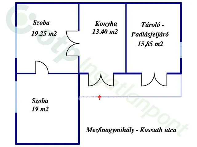 Eladó ház Mezőnagymihály, Központ 52 nm