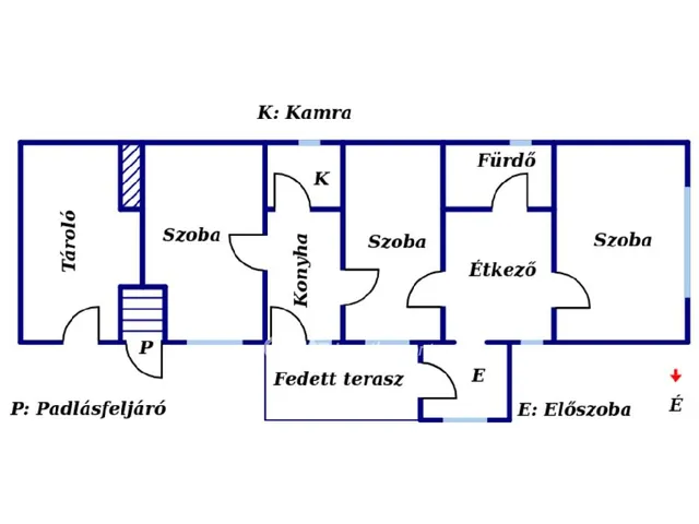 Eladó ház Bódvaszilas 95 nm