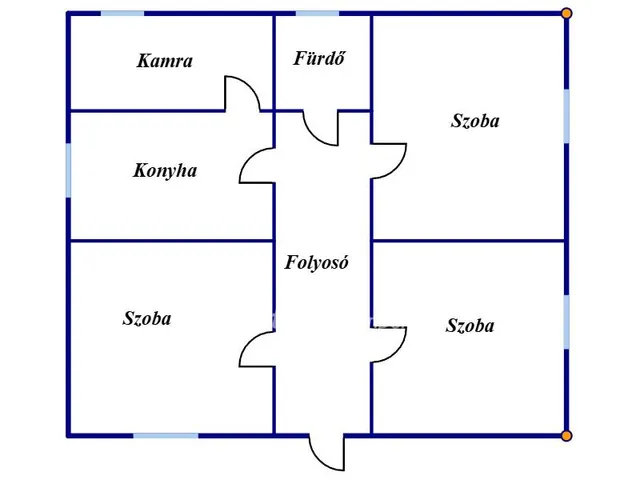 Eladó ház Kazincbarcika 100 nm