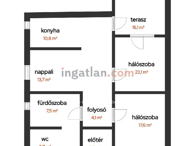 Eladó ház Kistokaj 90 nm