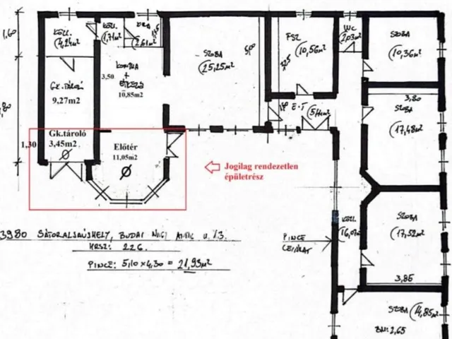 Eladó ház Sátoraljaújhely 143 nm