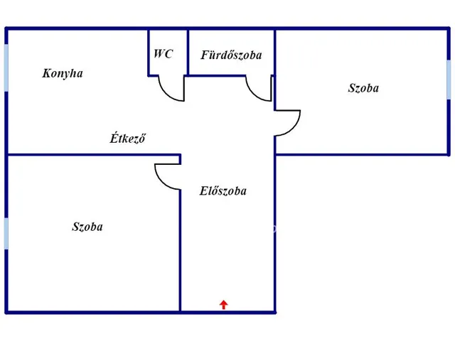 Kiadó lakás Miskolc 51 nm