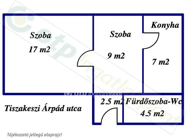 Eladó ház Tiszakeszi 40 nm