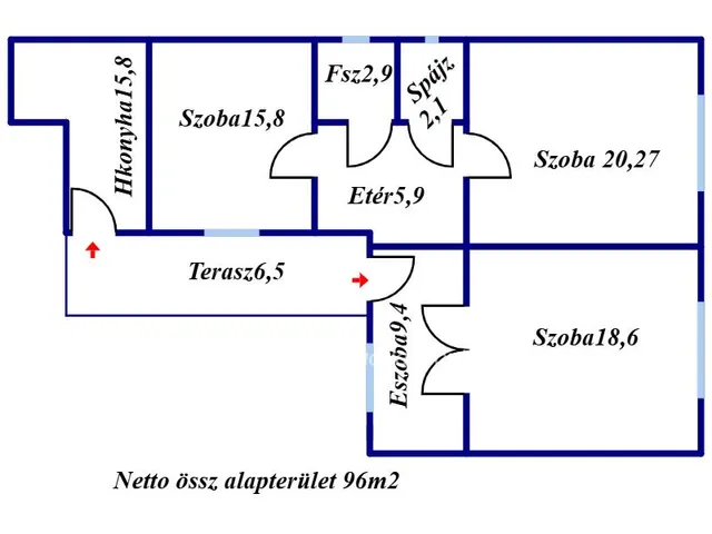 Eladó ház Vajdácska 123 nm