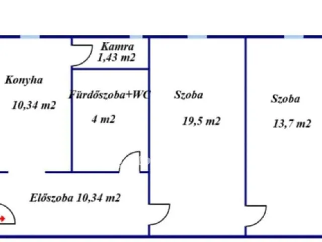 Eladó lakás Miskolc 54 nm