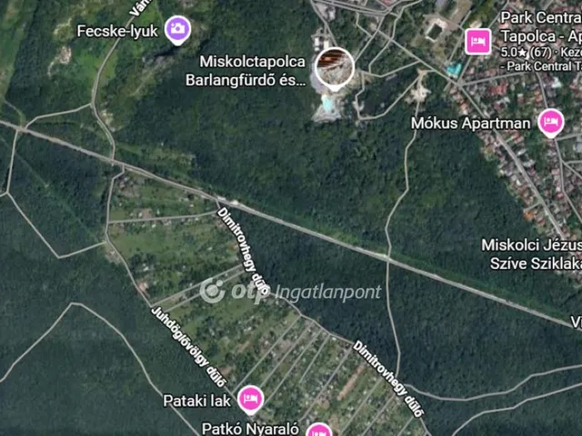 Eladó telek Miskolc 841 nm