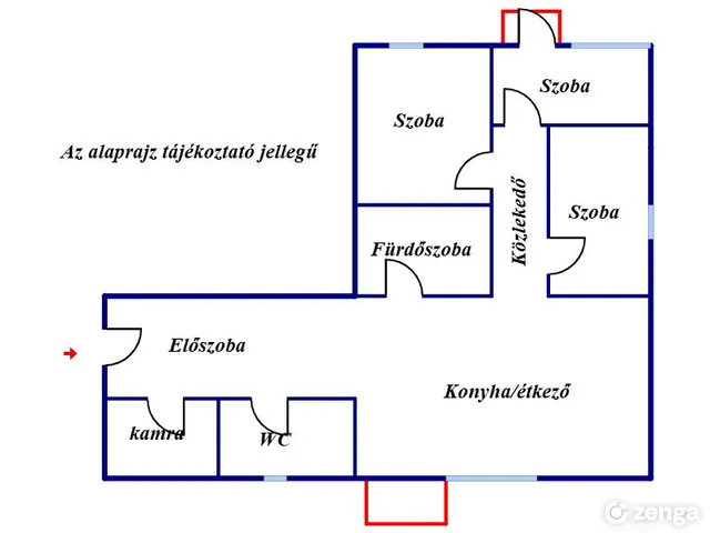Eladó lakás Miskolc 56 nm