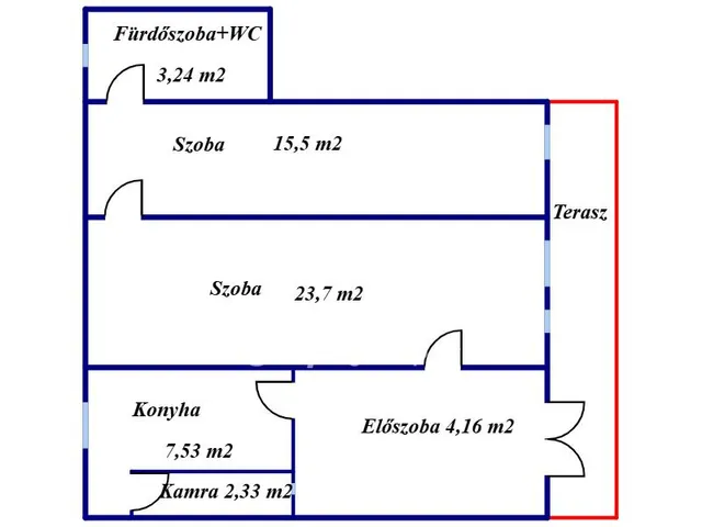 Eladó lakás Abaújszántó 62 nm