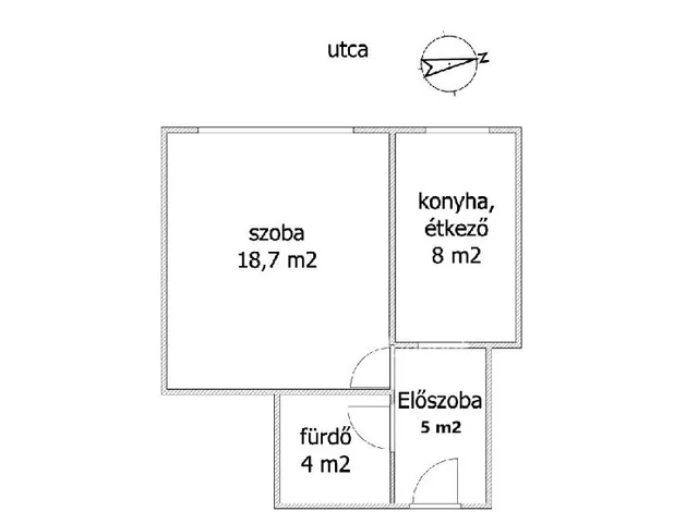 Kiadó lakás Budapest II. kerület 37 nm