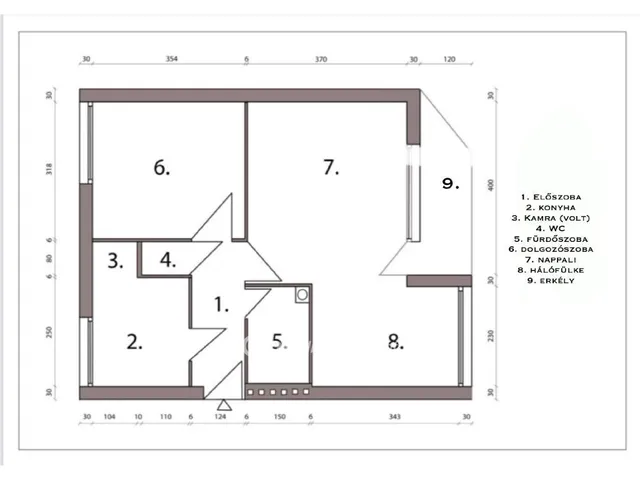 Eladó lakás Budapest II. kerület, Pasarét 51 nm