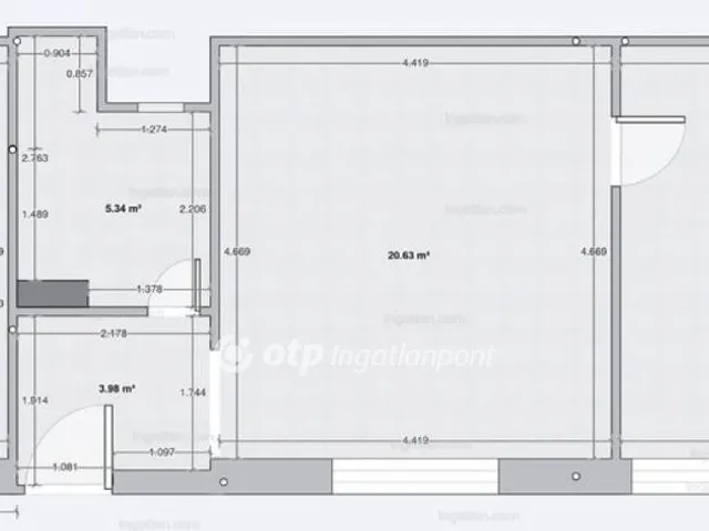 Eladó lakás Budapest XIII. kerület, Újlipótváros 52 nm