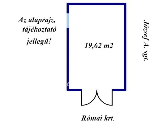 Eladó garázs Szeged, József A. sgt és Római krt. 19 nm