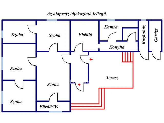 Eladó ház Tompa, központhoz közel 120 nm
