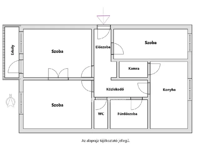 Eladó lakás Kiskunfélegyháza 76 nm